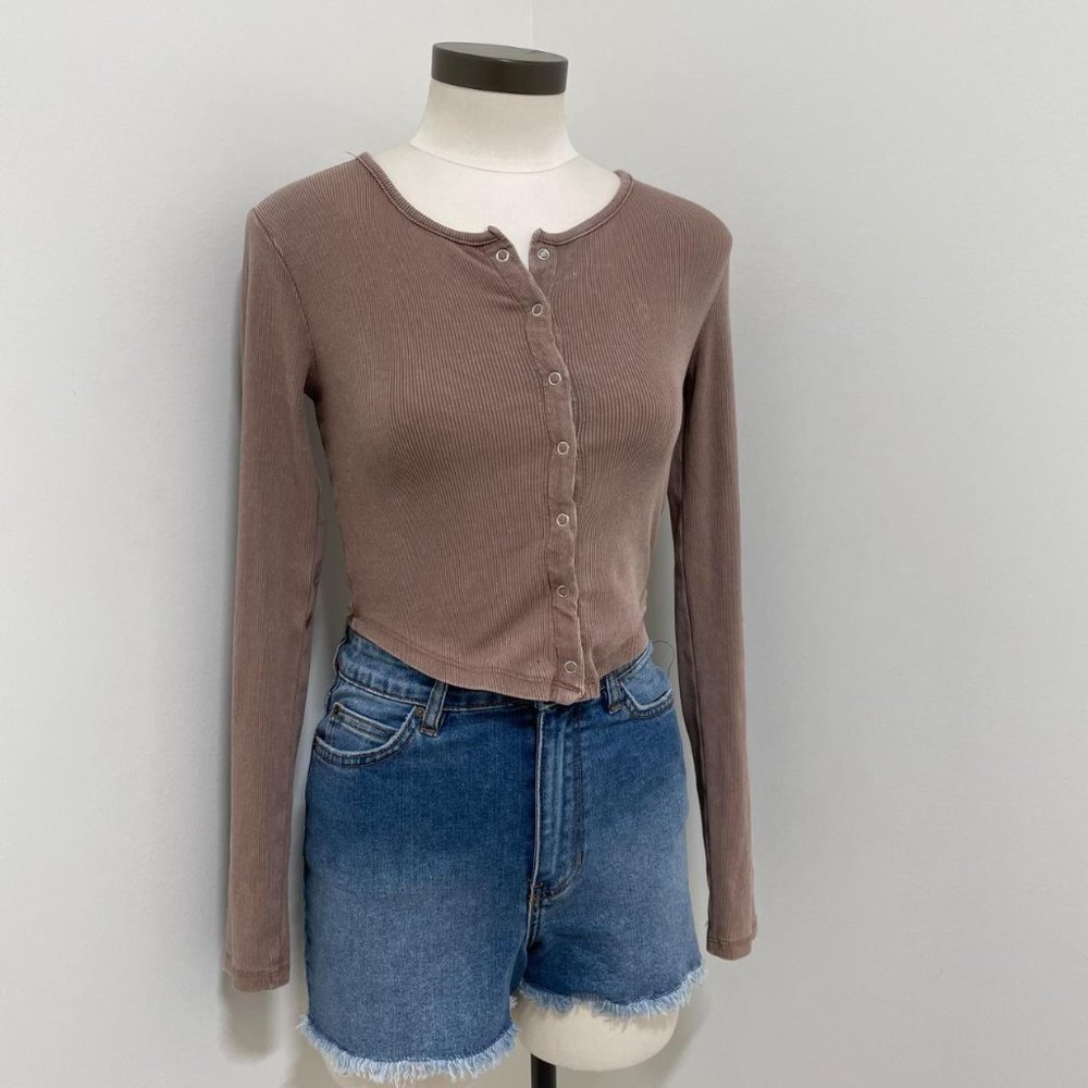 Forever 21 Cropped Long Sleeve